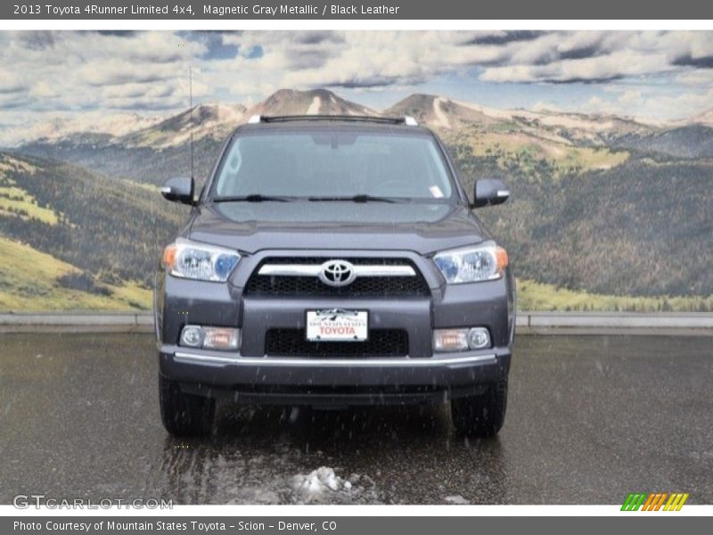 Magnetic Gray Metallic / Black Leather 2013 Toyota 4Runner Limited 4x4