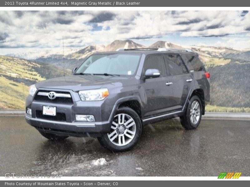 Magnetic Gray Metallic / Black Leather 2013 Toyota 4Runner Limited 4x4