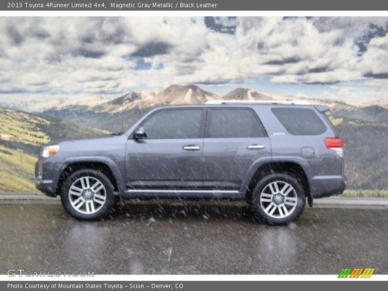 Magnetic Gray Metallic / Black Leather 2013 Toyota 4Runner Limited 4x4