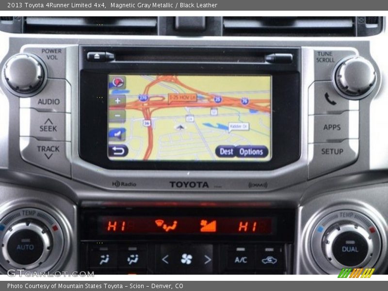 Magnetic Gray Metallic / Black Leather 2013 Toyota 4Runner Limited 4x4