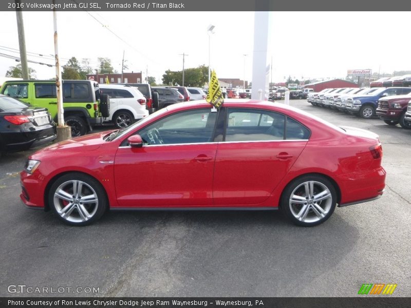  2016 Jetta GLI SEL Tornado Red