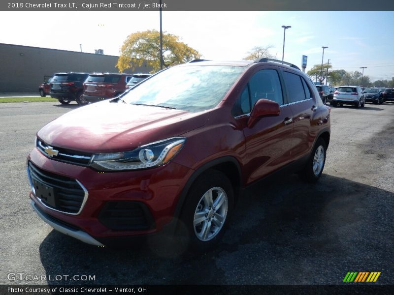 Cajun Red Tintcoat / Jet Black 2018 Chevrolet Trax LT