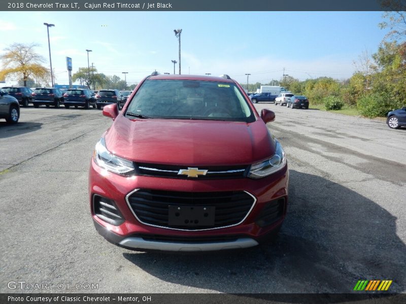 Cajun Red Tintcoat / Jet Black 2018 Chevrolet Trax LT