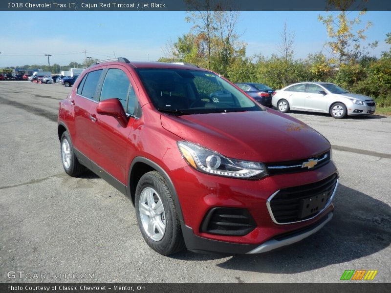 Cajun Red Tintcoat / Jet Black 2018 Chevrolet Trax LT