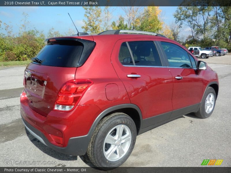 Cajun Red Tintcoat / Jet Black 2018 Chevrolet Trax LT