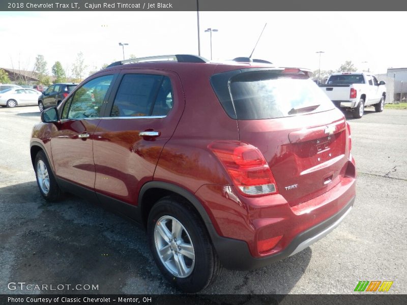 Cajun Red Tintcoat / Jet Black 2018 Chevrolet Trax LT