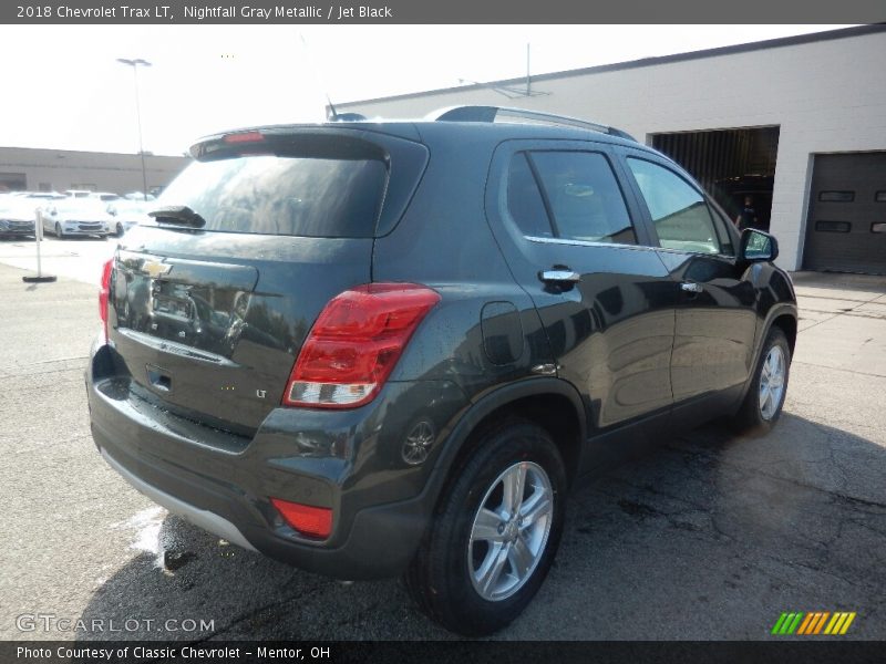 Nightfall Gray Metallic / Jet Black 2018 Chevrolet Trax LT