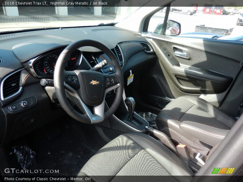 Nightfall Gray Metallic / Jet Black 2018 Chevrolet Trax LT