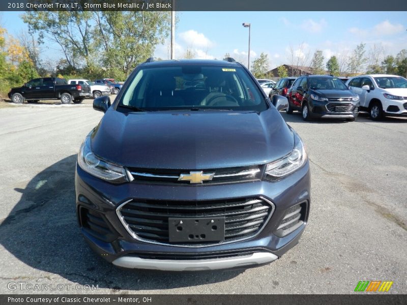 Storm Blue Metallic / Jet Black 2018 Chevrolet Trax LT