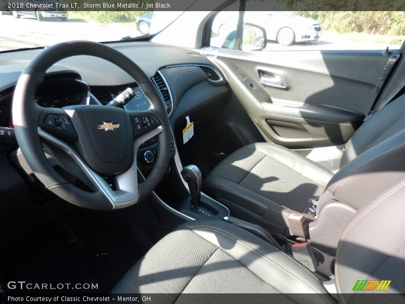 Storm Blue Metallic / Jet Black 2018 Chevrolet Trax LT