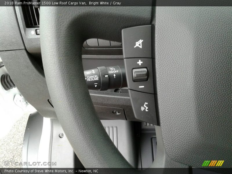 Controls of 2018 ProMaster 1500 Low Roof Cargo Van