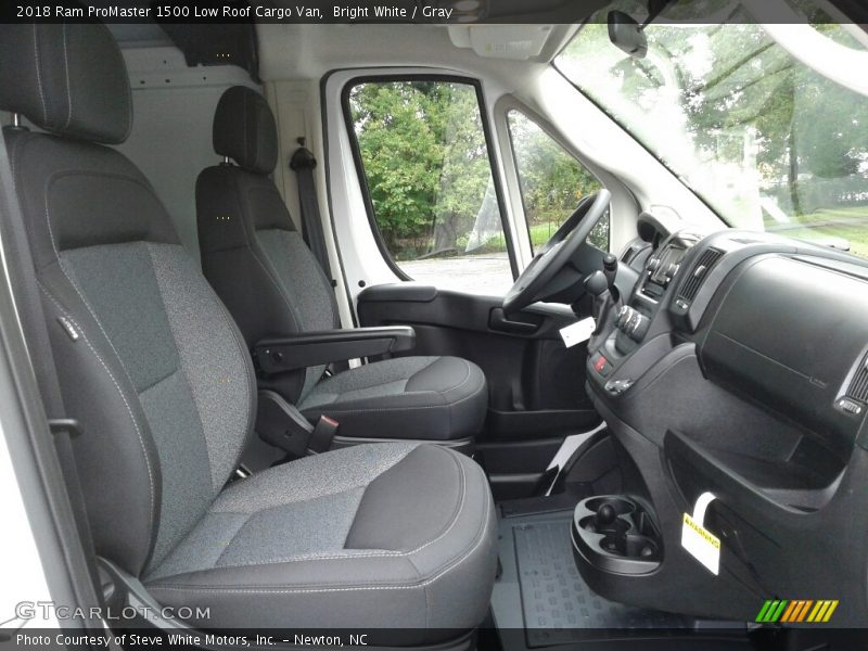  2018 ProMaster 1500 Low Roof Cargo Van Gray Interior