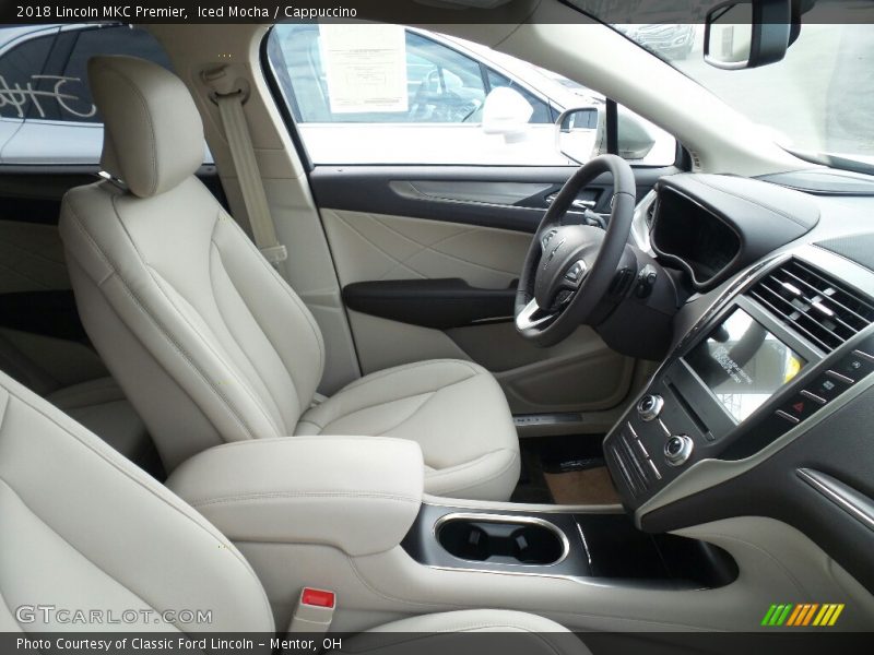 Front Seat of 2018 MKC Premier