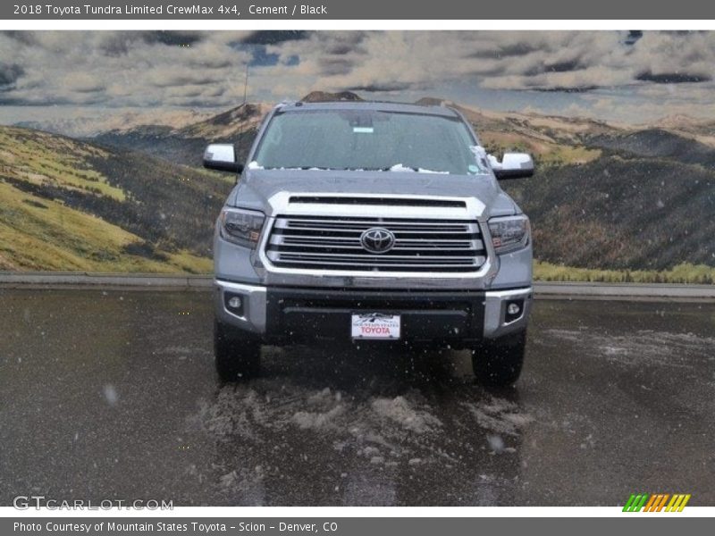Cement / Black 2018 Toyota Tundra Limited CrewMax 4x4