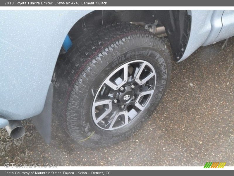 Cement / Black 2018 Toyota Tundra Limited CrewMax 4x4