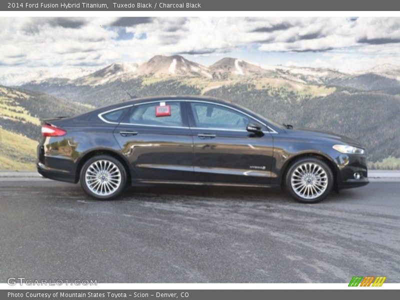 Tuxedo Black / Charcoal Black 2014 Ford Fusion Hybrid Titanium