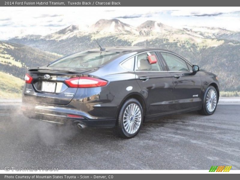 Tuxedo Black / Charcoal Black 2014 Ford Fusion Hybrid Titanium