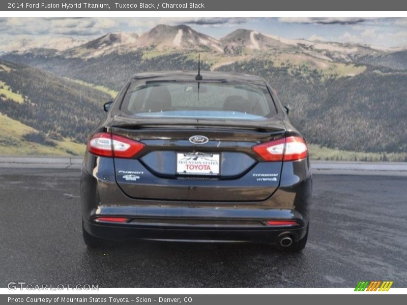 Tuxedo Black / Charcoal Black 2014 Ford Fusion Hybrid Titanium