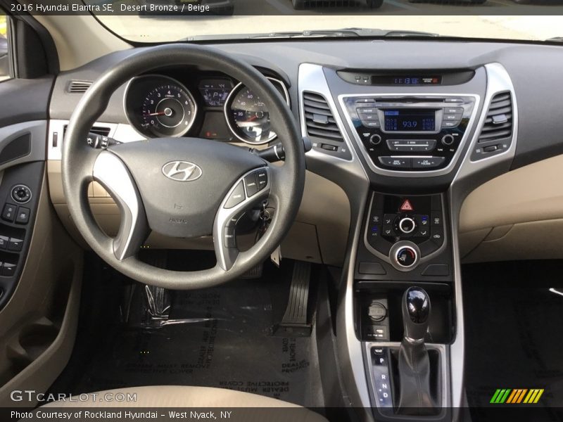 Desert Bronze / Beige 2016 Hyundai Elantra SE