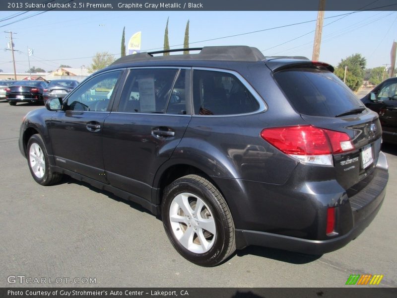 Graphite Gray Metallic / Black 2013 Subaru Outback 2.5i Premium