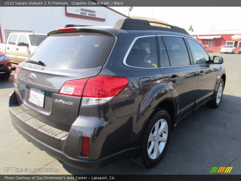 Graphite Gray Metallic / Black 2013 Subaru Outback 2.5i Premium