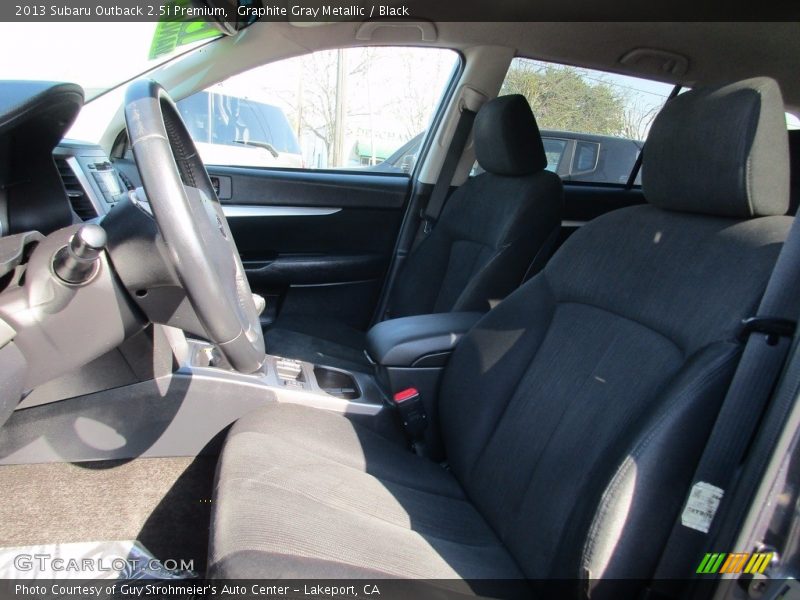 Graphite Gray Metallic / Black 2013 Subaru Outback 2.5i Premium