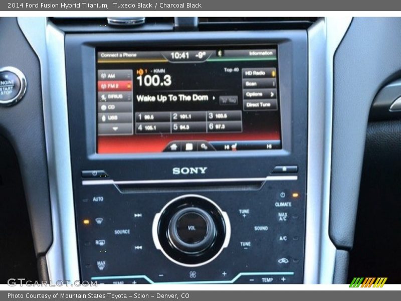 Tuxedo Black / Charcoal Black 2014 Ford Fusion Hybrid Titanium