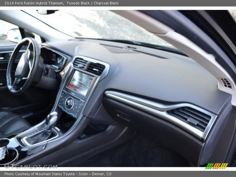 Tuxedo Black / Charcoal Black 2014 Ford Fusion Hybrid Titanium
