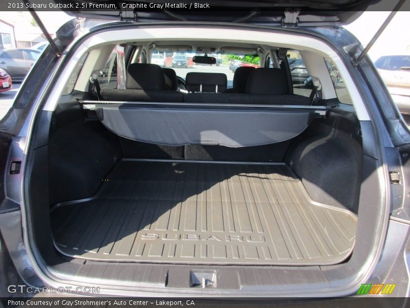 Graphite Gray Metallic / Black 2013 Subaru Outback 2.5i Premium