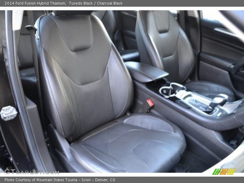 Tuxedo Black / Charcoal Black 2014 Ford Fusion Hybrid Titanium