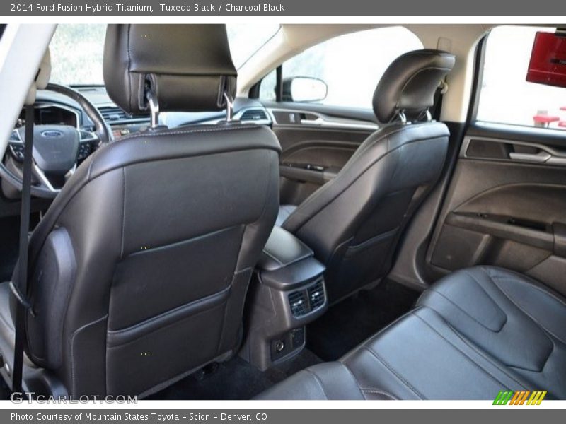 Tuxedo Black / Charcoal Black 2014 Ford Fusion Hybrid Titanium