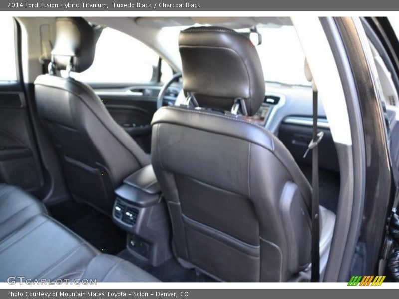 Tuxedo Black / Charcoal Black 2014 Ford Fusion Hybrid Titanium