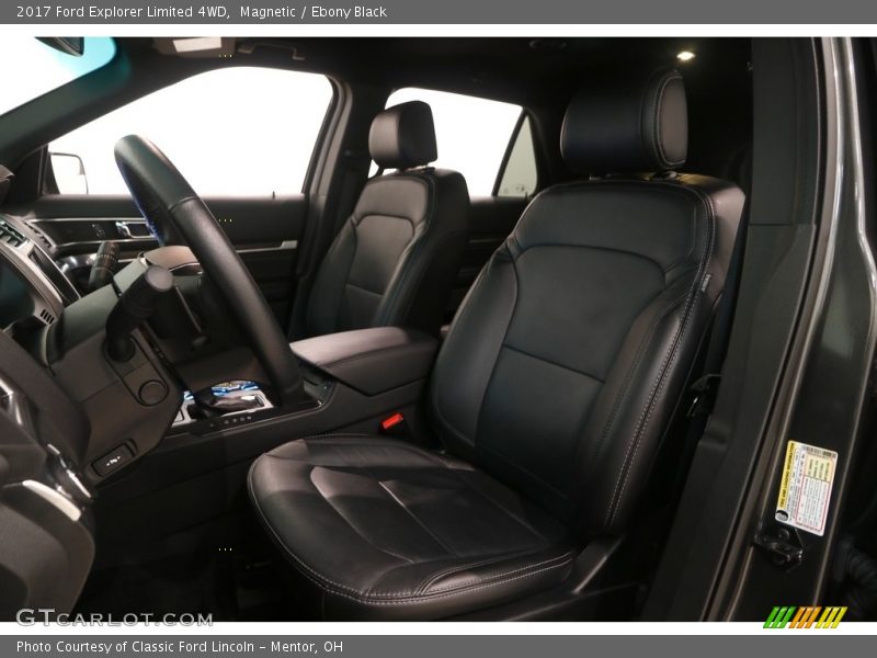 Magnetic / Ebony Black 2017 Ford Explorer Limited 4WD