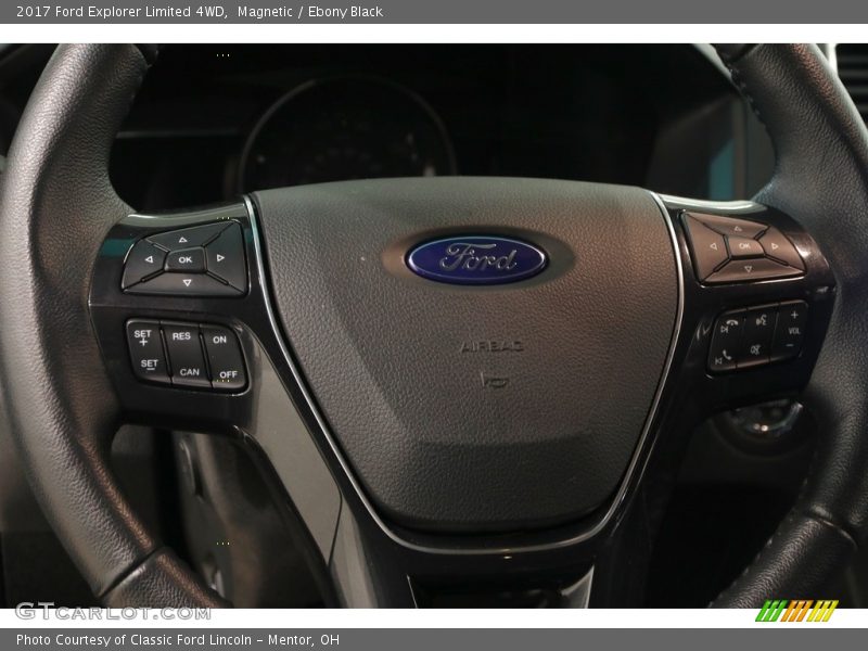 Magnetic / Ebony Black 2017 Ford Explorer Limited 4WD