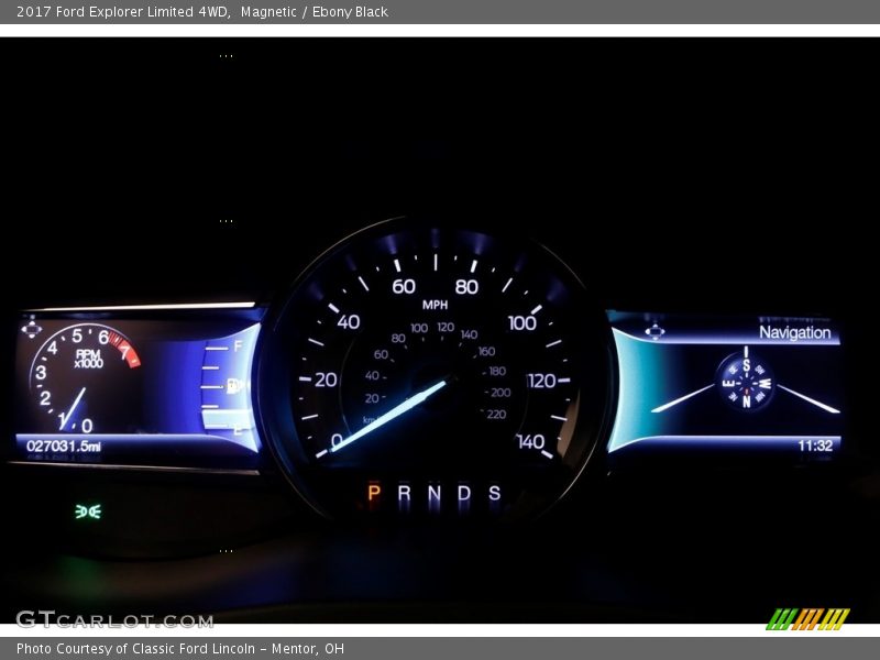 Magnetic / Ebony Black 2017 Ford Explorer Limited 4WD