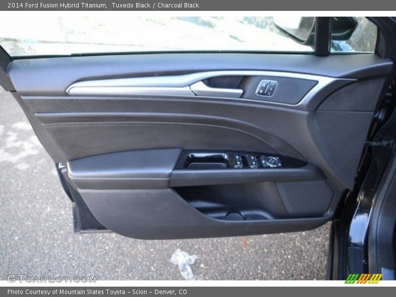 Tuxedo Black / Charcoal Black 2014 Ford Fusion Hybrid Titanium