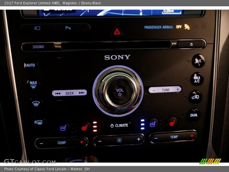 Magnetic / Ebony Black 2017 Ford Explorer Limited 4WD