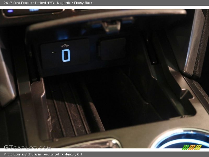 Magnetic / Ebony Black 2017 Ford Explorer Limited 4WD