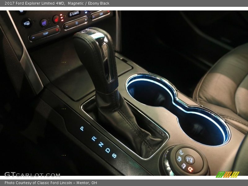 Magnetic / Ebony Black 2017 Ford Explorer Limited 4WD