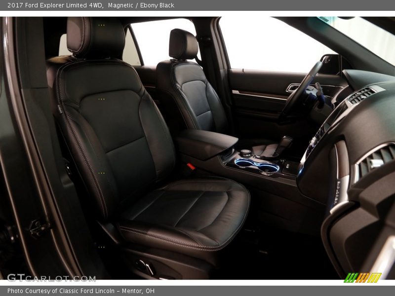 Magnetic / Ebony Black 2017 Ford Explorer Limited 4WD