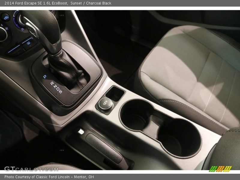 Sunset / Charcoal Black 2014 Ford Escape SE 1.6L EcoBoost