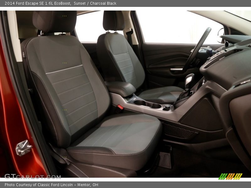 Sunset / Charcoal Black 2014 Ford Escape SE 1.6L EcoBoost