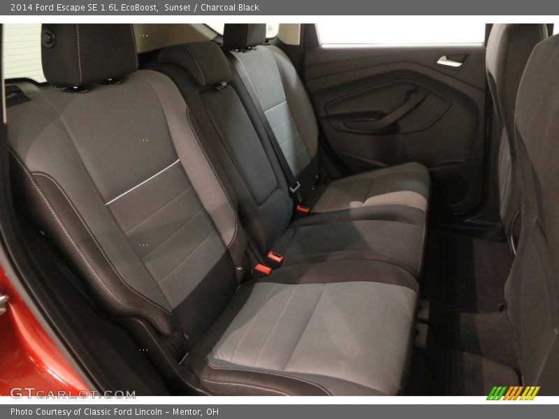 Sunset / Charcoal Black 2014 Ford Escape SE 1.6L EcoBoost
