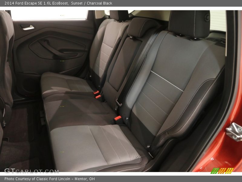 Sunset / Charcoal Black 2014 Ford Escape SE 1.6L EcoBoost