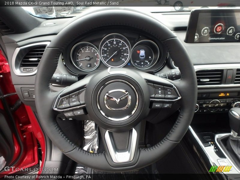  2018 CX-9 Grand Touring AWD Steering Wheel