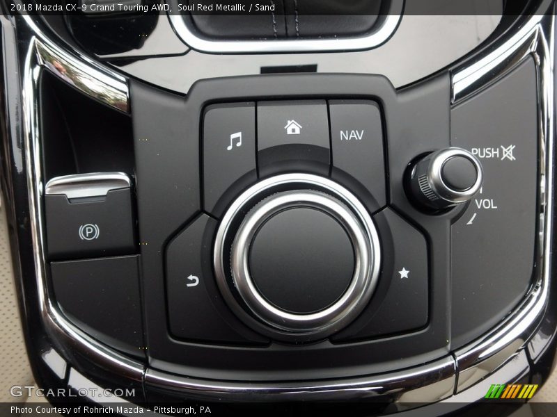 Controls of 2018 CX-9 Grand Touring AWD