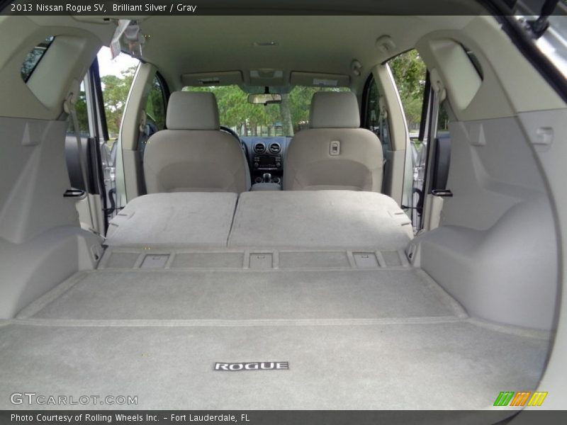 Brilliant Silver / Gray 2013 Nissan Rogue SV