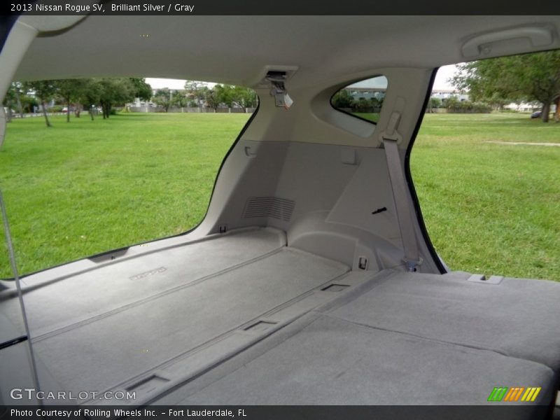 Brilliant Silver / Gray 2013 Nissan Rogue SV
