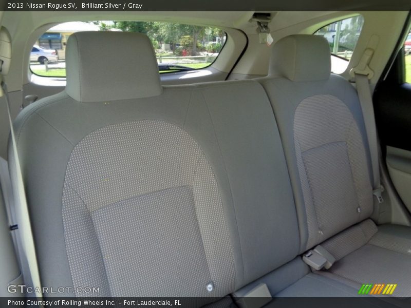 Brilliant Silver / Gray 2013 Nissan Rogue SV