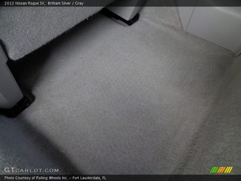 Brilliant Silver / Gray 2013 Nissan Rogue SV